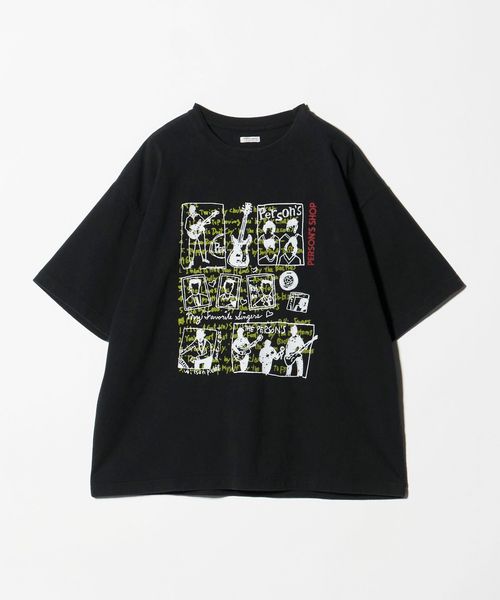 PERSON'S/＜PERSON’S SHOP＞ Band SS Tee/Tシャツ/Tシャツ / カットソー