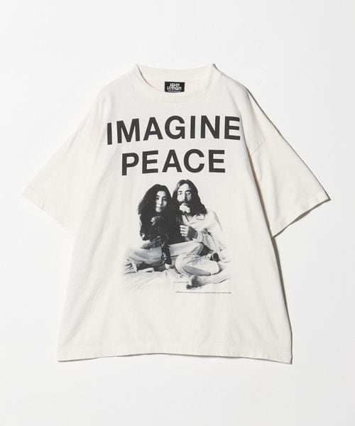 SAINT M××××××/＜John Lennon × SAINT M××××××＞ SS IMAGINE PEACE TEE/Tシャツ/Tシャツ / カットソー
