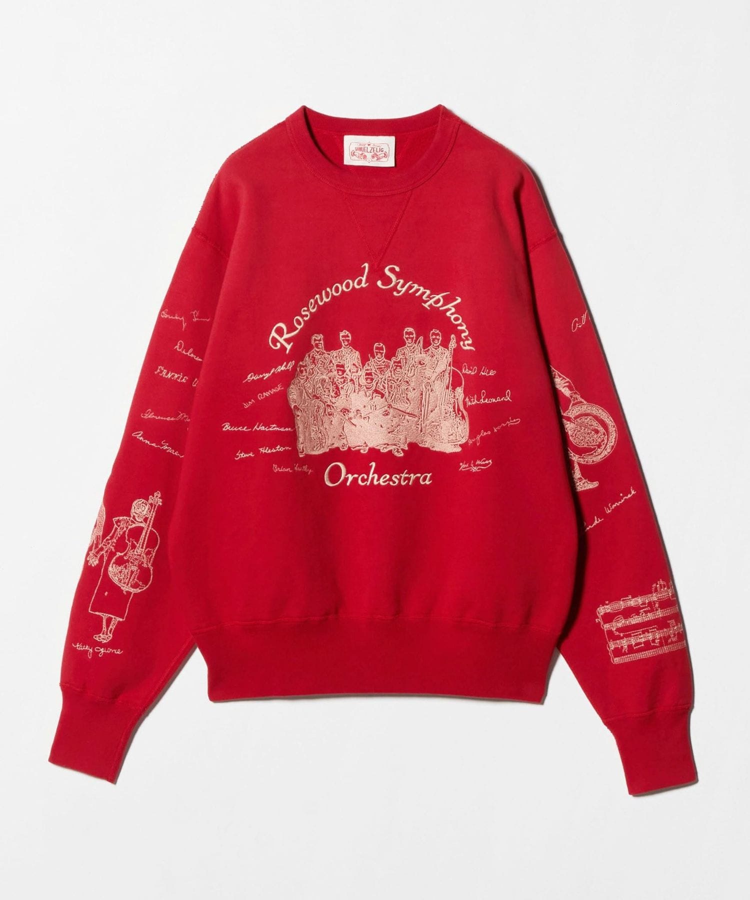 Samuel Zelig＞ ORCHESTRA CR SWEAT SHIRT/スウェットシャツ