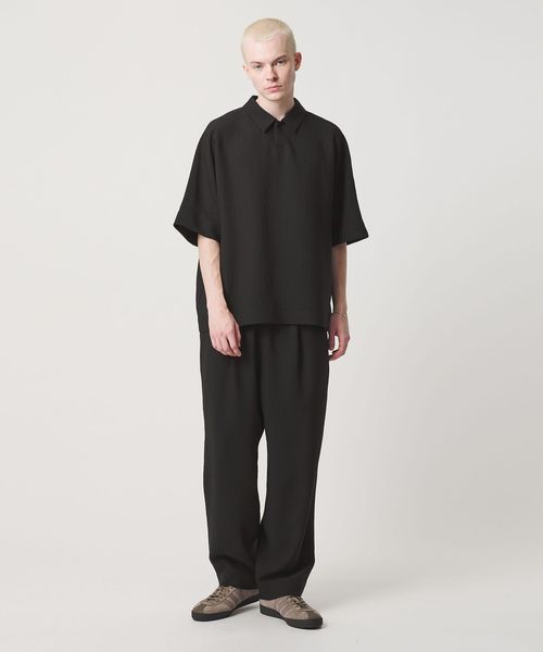 D.O UNITED ARROWS BY DAISUKE OBANA/＜D.O UNITED ARROWS BY DAISUKE OBANA＞I 1P WIDE TPD PANTS BLK 26SS/ワイドパンツ/イージーパンツ