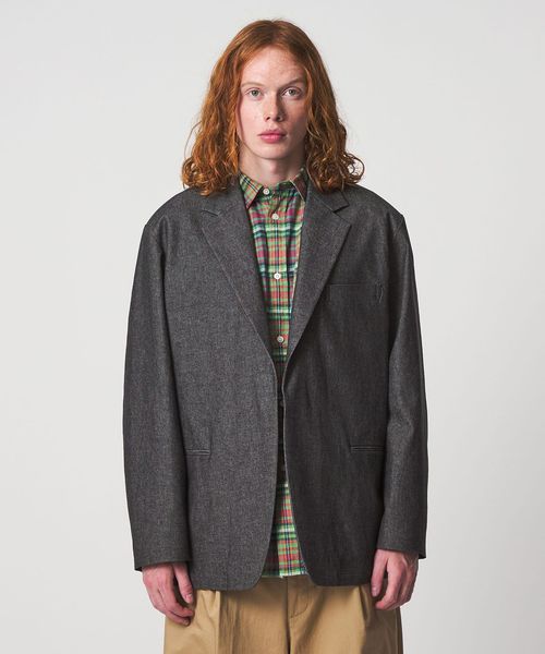 UNITED ARROWS & SONS/＜UNITED ARROWS & SONS＞ CLR/DENIM MAGNET JACKET/テーラードジャケット/テーラードジャケット