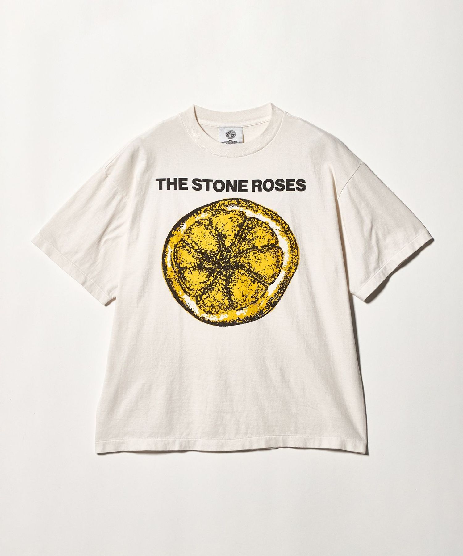 THE STONE ROSES × SAINT M××××××＞ TSR SS T LEMON W/Tシャツ