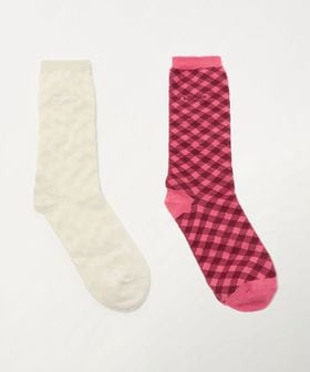 adidas Originals/＜adidas Originals by Wales Bonner＞ CHECK SOCKS/ソックス/ソックス / 靴下