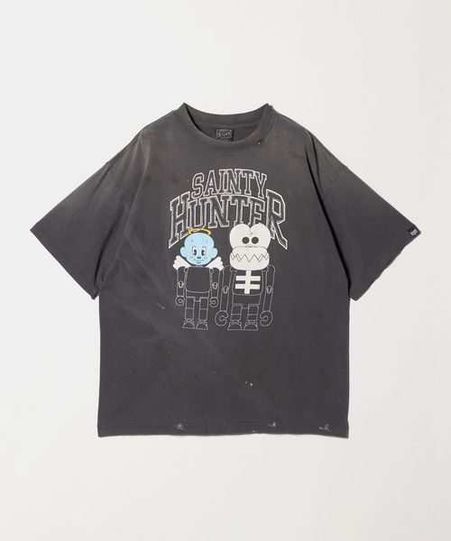 SAINT M××××××/＜BOUNTY HUNTER × SAINT M××××××＞ SKULL K&BABY M TEE/Tシャツ/Tシャツ / カットソー