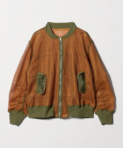 Fortune W.W.D/＜Fortune W.W.D＞ MESH BOMBER JACKET/ジャケット/ミリタリージャケット