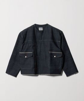 Fortune W.W.D/＜Fortune W.W.D＞ COLLARLESS SV JACKET/ジャケット/デニムジャケット