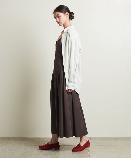 ＜ATTISESSION＞キャミソール ワンピース セール】＜ATTISESSION＞バック ストラップ キャミソール