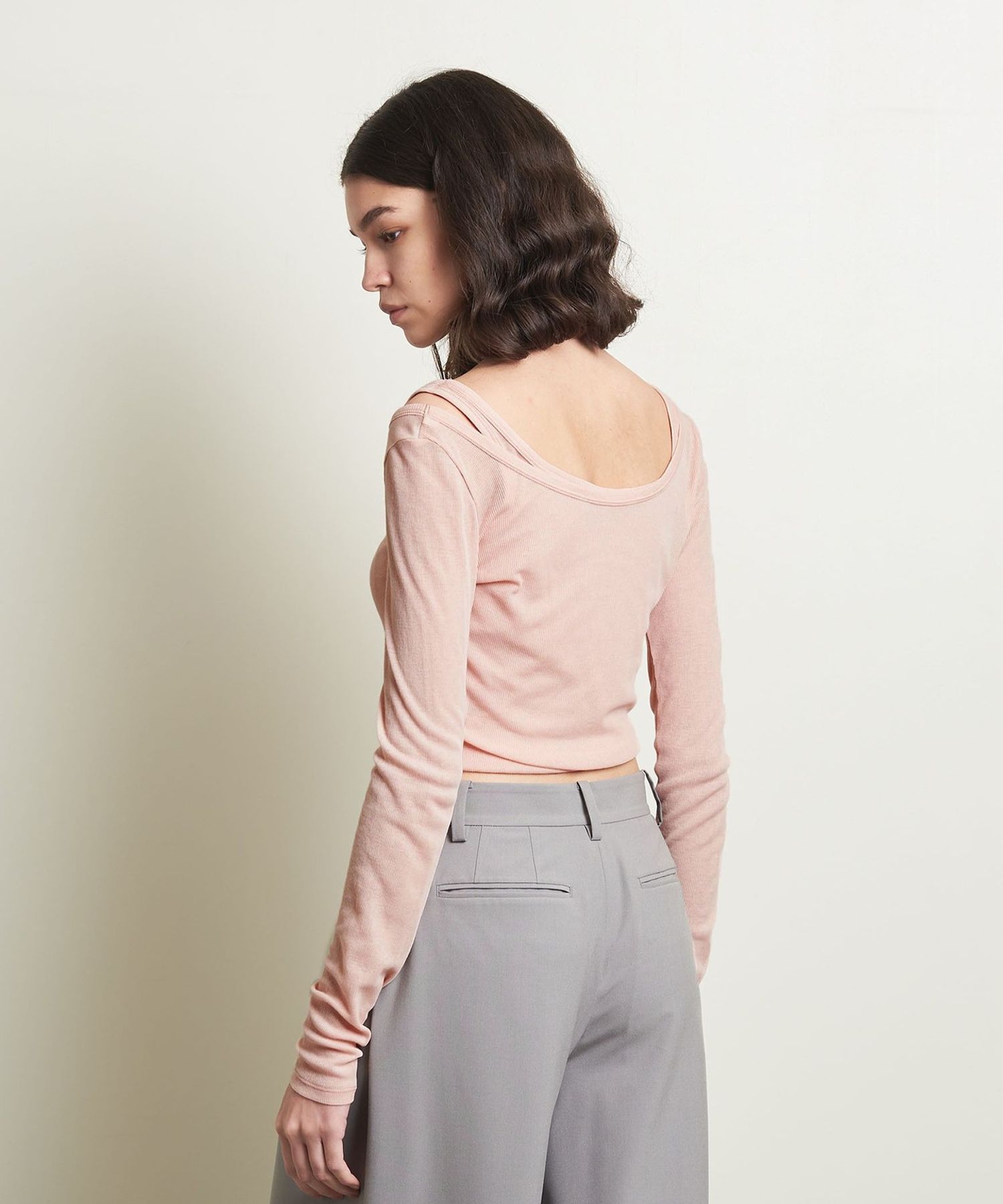 ATTISESSION＞リブ プルオーバー -4WAY- 