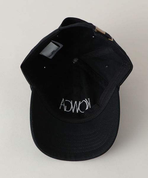帽子 KOWGA OG LOGO CAP NAVY kowga KOWGA＞ロゴ ベースボール キャップ/ブラック