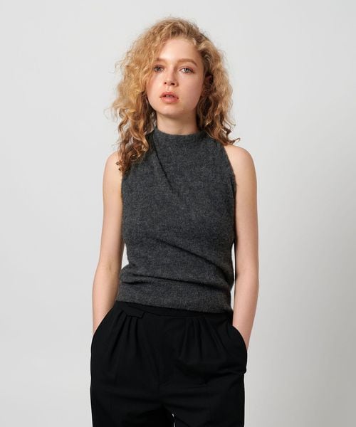 【はる様】UNITED ARROWS ティアード ニット トップス レディースのニット / セーター（WEB限定・ホワイト