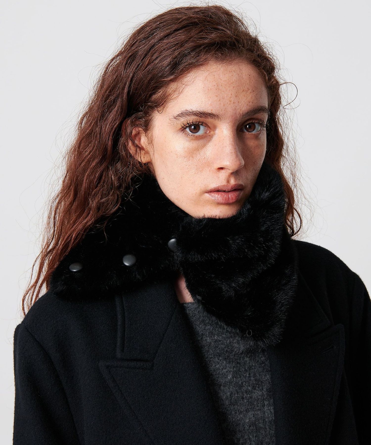 ATTISESSION＞ファーライク マフラー