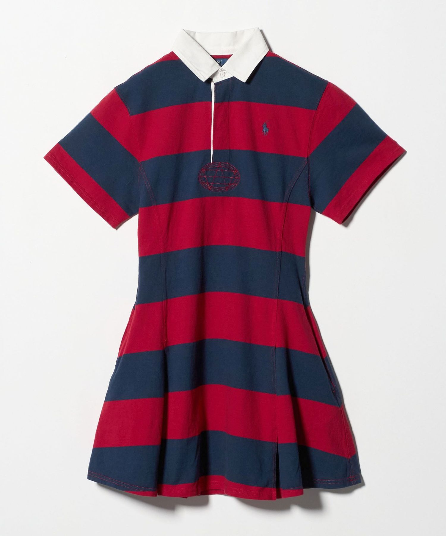 POLO RALPH LAUREN＞ストライプ ラグビー ドレス