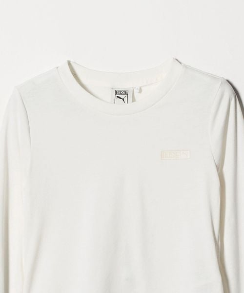 PUMA×ROSE＞スリム ロングスリーブ Tシャツ