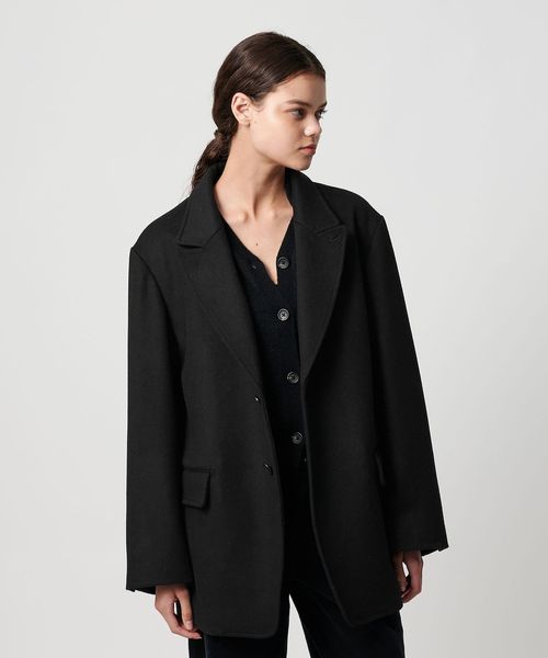 ATTISESSION/＜ATTISESSION＞ビーバー ビッグ コートジャケット/その他コート / ブルゾン