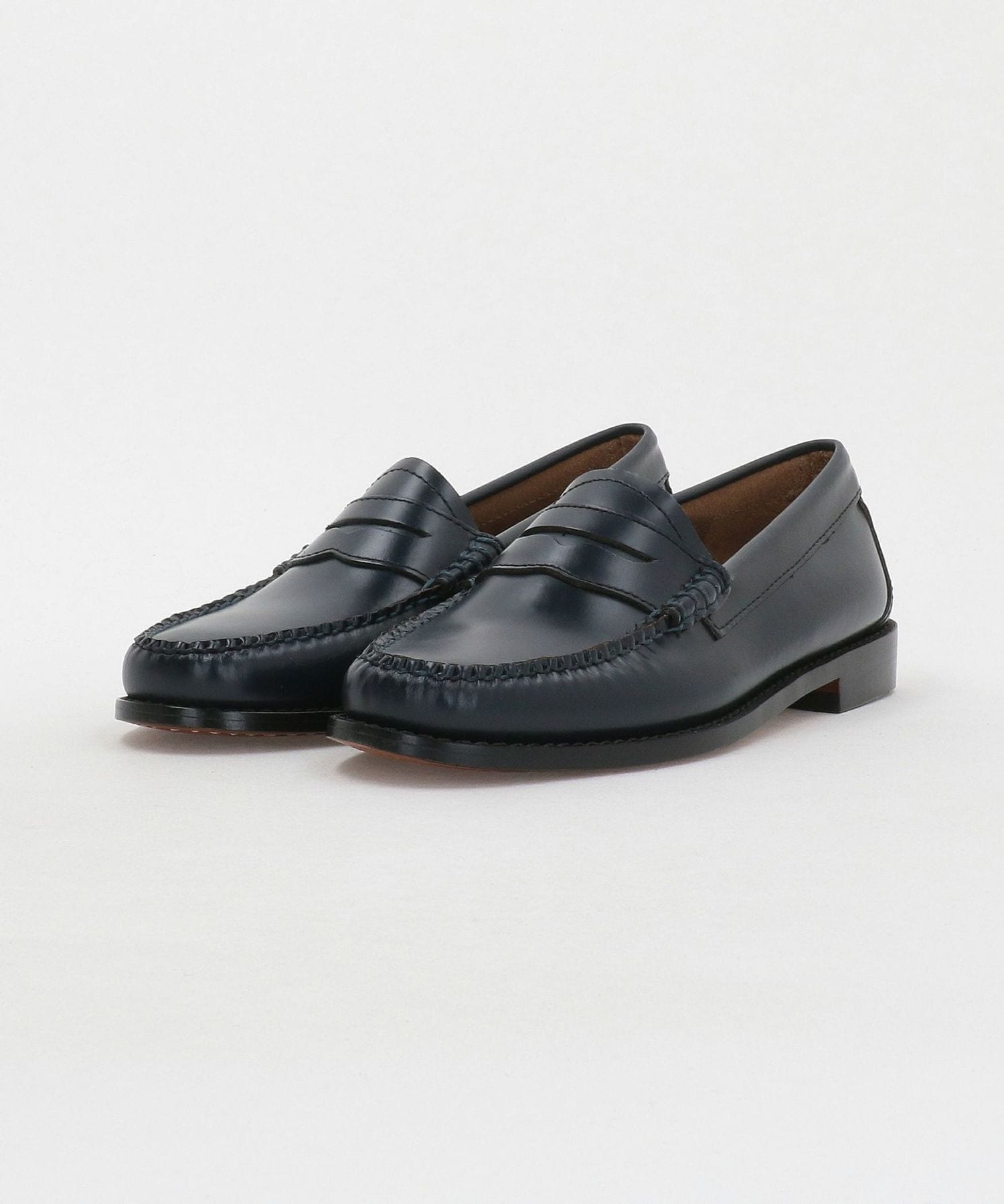 【値下げ】G.H. Bass Weejuns ネイビー ローファー G.H.BASS＞PENNY レザー ローファー ネイビー