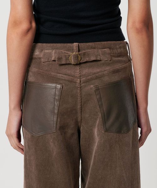 ATTISESSION＞コーデュロイ パンツ