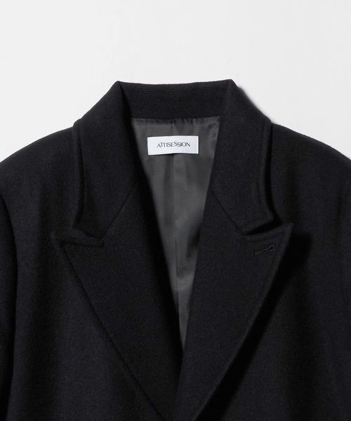 attisession unitedarrows コート ATTISESSION＞ビーバー ロングコート