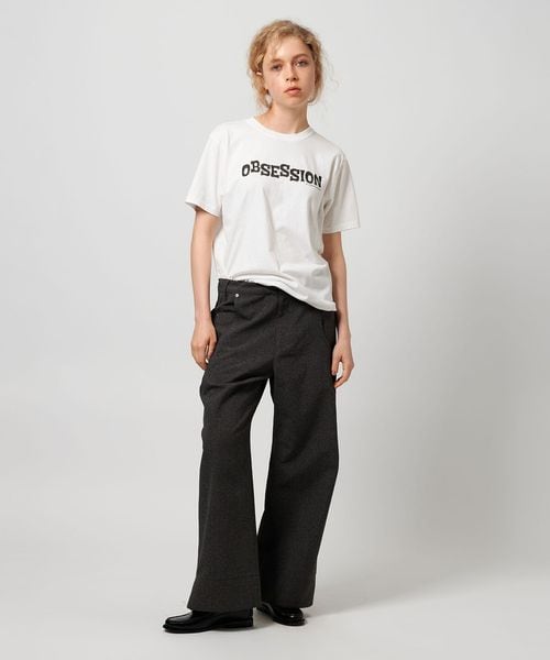 tシャツ 「John Holmstorm×ATTISESSION」OBSESSION Tシャツ レディース ATTISESSION tシャツ 「John Holmstorm×ATTISESSION」OBSESSION