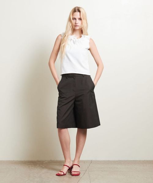 ATTISESSION シャンブレーショーツ ATTISESSION＞シャンブレー ショーツ