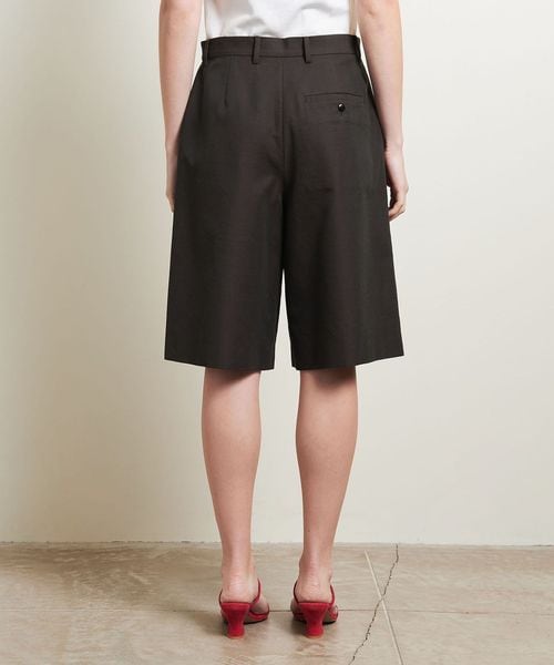 ATTISESSION シャンブレーショーツ ATTISESSION＞シャンブレー ショーツ