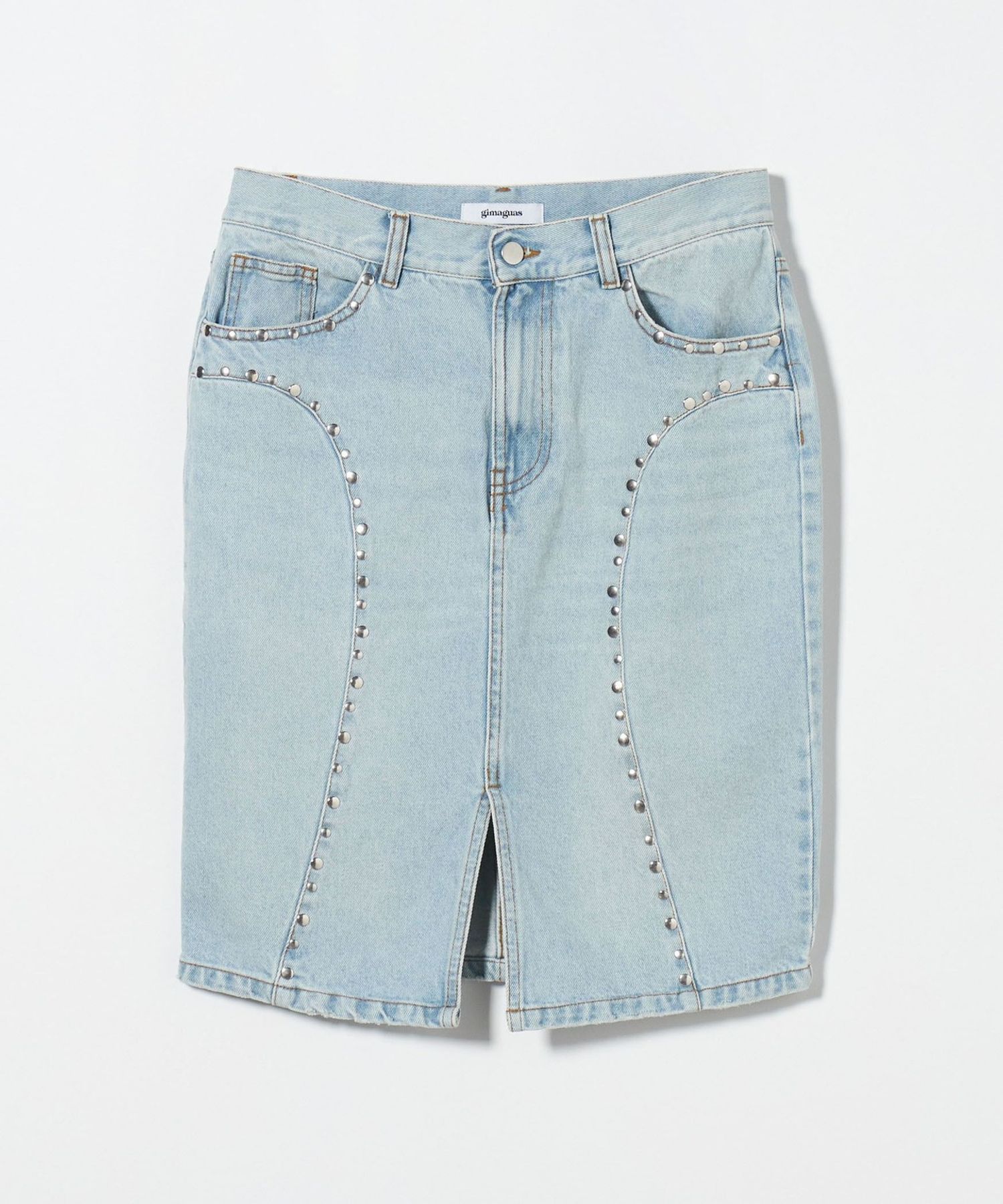 gimaguas＞LUNA デニム ミディアム スカート