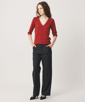 PICCADILLY/【別注】＜PICCADILLY＞サーマル Vネック Tシャツ/Tシャツ / カットソー