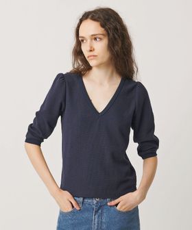 PICCADILLY/【別注】＜PICCADILLY＞サーマル Vネック Tシャツ/Tシャツ / カットソー