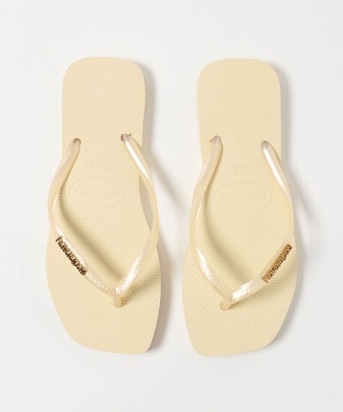 ATTISESSION/＜Havaianas＞SLIM SQUARE LOGO サンダル/サンダル