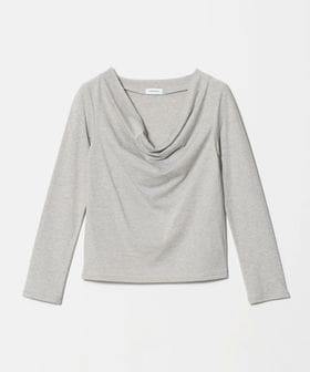 ATTISESSION/＜ATTISESSION＞ドレープ ロングスリーブトップス/Tシャツ / カットソー