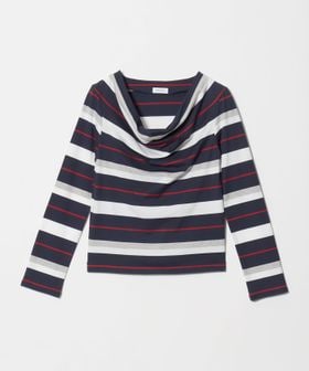 ATTISESSION/＜ATTISESSION＞ドレープ ロングスリーブトップス/Tシャツ / カットソー