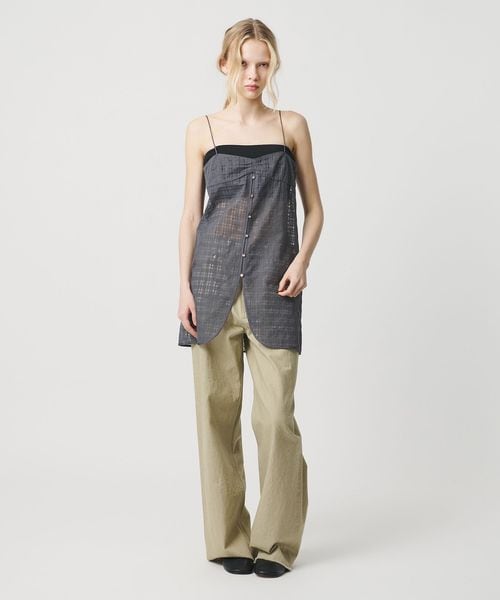 ATTISESSION/＜ATTISESSION＞エンブロイダリー チェック ミニ ドレス /その他ワンピース / ドレス