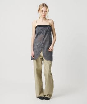 ATTISESSION/＜ATTISESSION＞エンブロイダリー チェック ミニ ドレス /その他ワンピース / ドレス