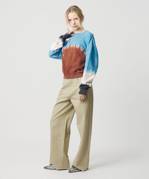 ATTISESSION/＜ATTISESSION＞タイダイ スウェット トップス/スウェット / パーカー