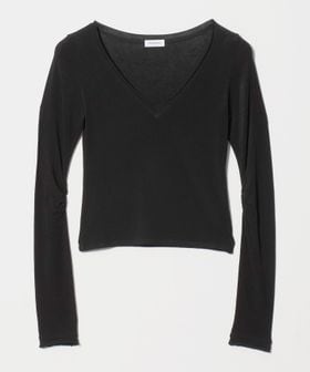 ATTISESSION/＜ATTISESSION＞Vネック ロングスリーブ トップス/Tシャツ / カットソー