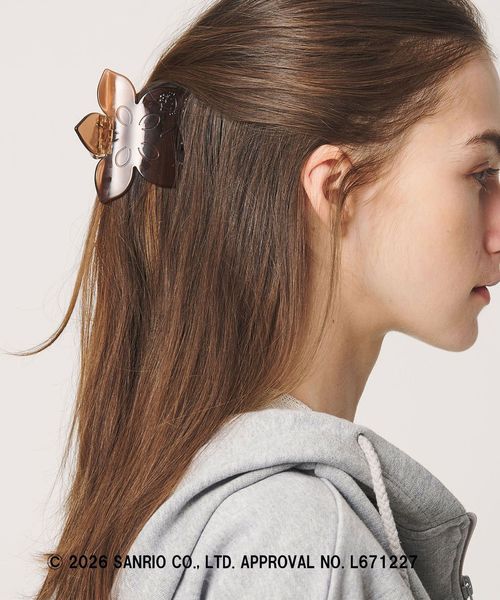 ATTISESSION/＜HELLO KITTY×ATTISESSION＞フラワーモチーフ  ヘアクリップ/ヘアアクセサリー