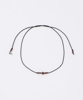 ATTISESSION/＜AETHERA＞シルクコード ガーネット アンクレット/その他アクセサリー