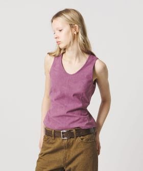 ATTISESSION/＜ATTISESSION＞スエードライク ナローベルト トップス/その他トップス