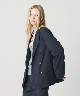 ATTISESSION/＜ATTISESSION＞ベルテッド ダブルブレスト ジャケット/その他ジャケット / スーツ / セットアップ