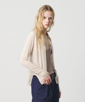 ATTISESSION/＜ATTISESSION＞ジャージー シャツ /シャツ / ブラウス