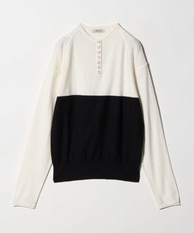 Anggae/＜Anggae＞ハーフ ネック ボタンプルオーバー トップス/ニット / セーター