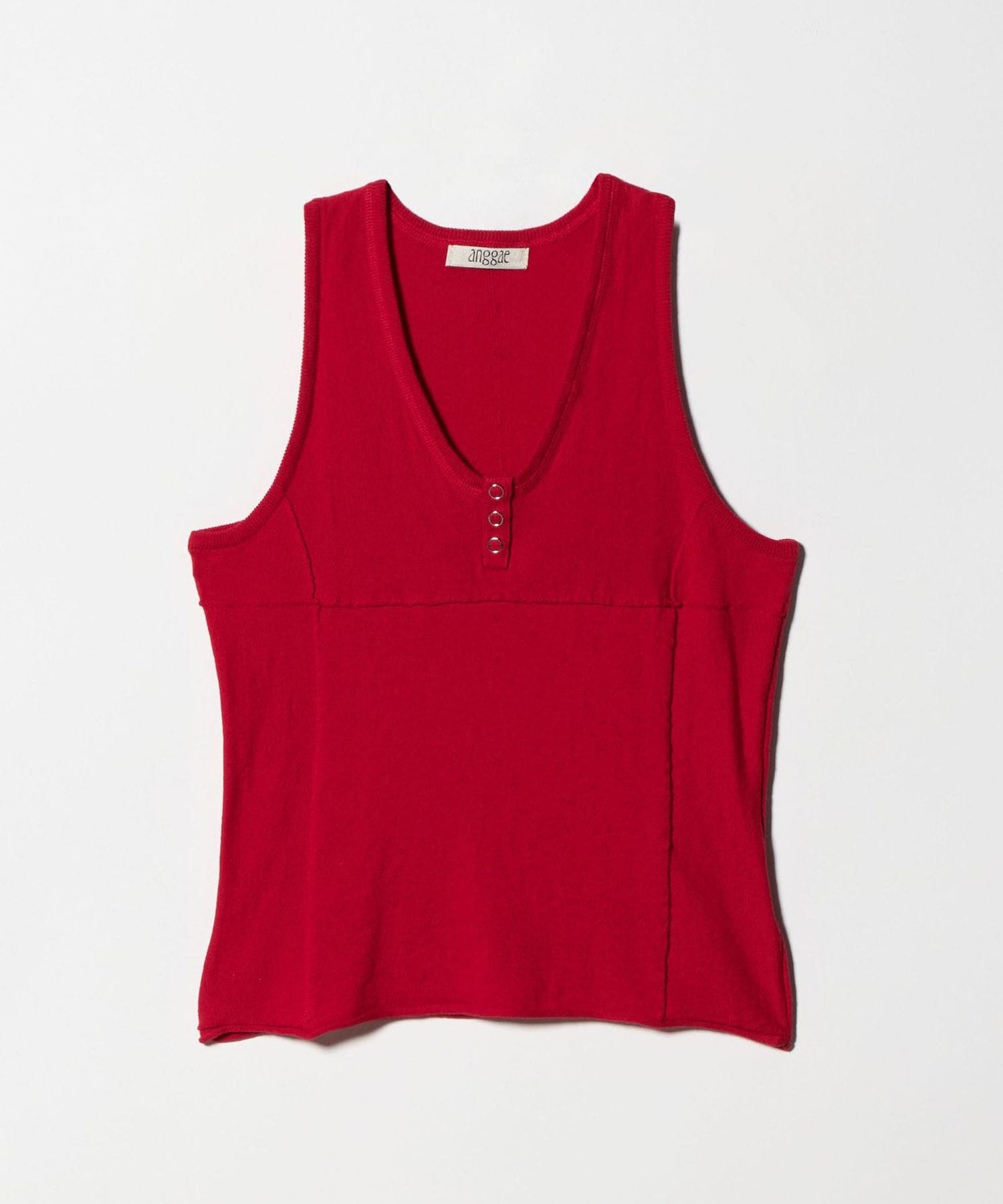 aimyETRE新作【新品未詳】ヘンリーネックエアリータンクトップ andme｜ヘンリーネック シアー タンクトップ | Rakuten Fashion(楽天