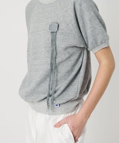 CREMAISH/＜CREMAISH＞クロス ロープ タッセル ブローチ/ブローチ / コサージュ