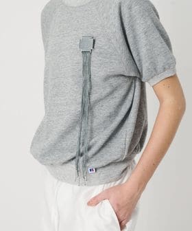 CREMAISH/＜CREMAISH＞クロス ロープ タッセル ブローチ/ブローチ / コサージュ