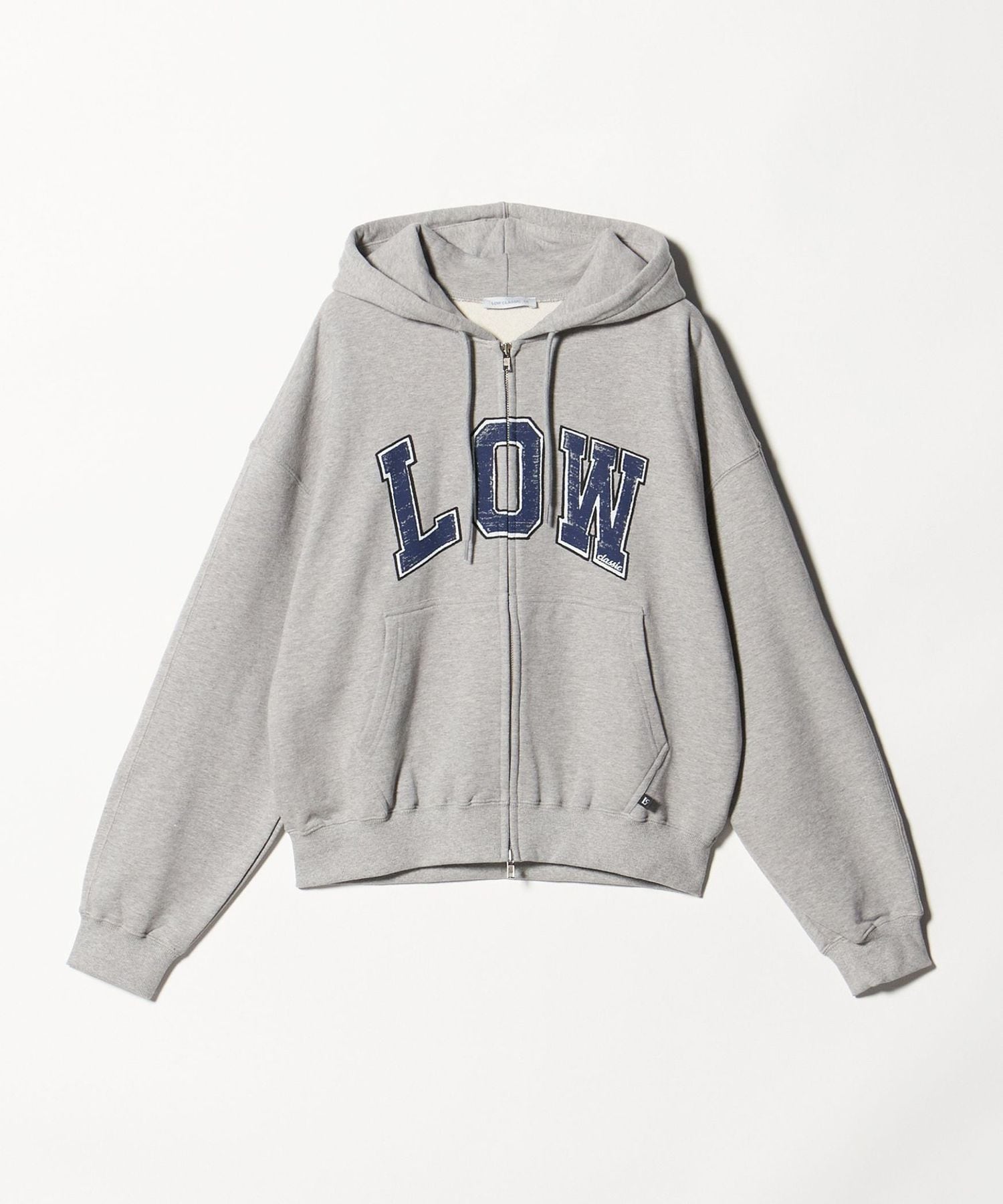 LOW CLASSIC Lc＞スウェット ジップアップ フーディー