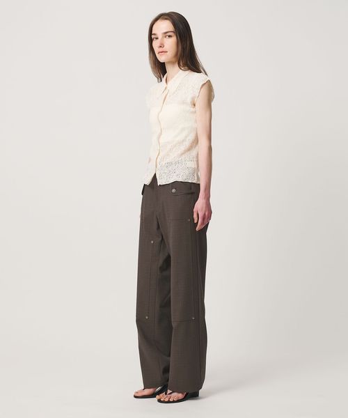 ATTISESSION/＜ATTISESSION＞チェック ワーク パンツ /その他パンツ