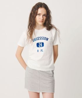 ATTISESSION/＜ATTISESSION＞OBSESSION フロッキーロゴ Tシャツ/Tシャツ / カットソー