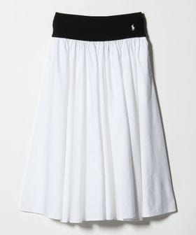 POLO RALPH LAUREN/＜POLO RALPH LAUREN＞Aライン スカート/ひざ丈