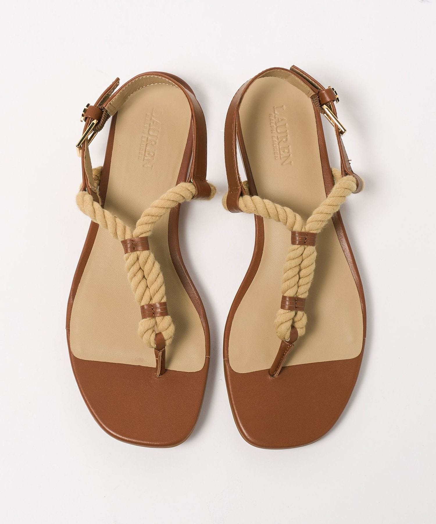 LAUREN RALPH LAUREN＞ロープ トング サンダル