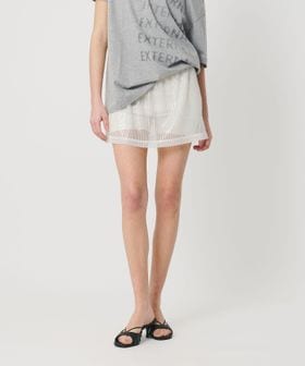 ATTISESSION/＜ATTISESSION＞スパンコール ミニスカート/ミニ / ショート