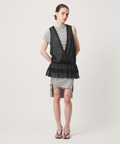 ATTISESSION/＜ATTISESSION＞レース カシュクール ブラウス/シャツ / ブラウス